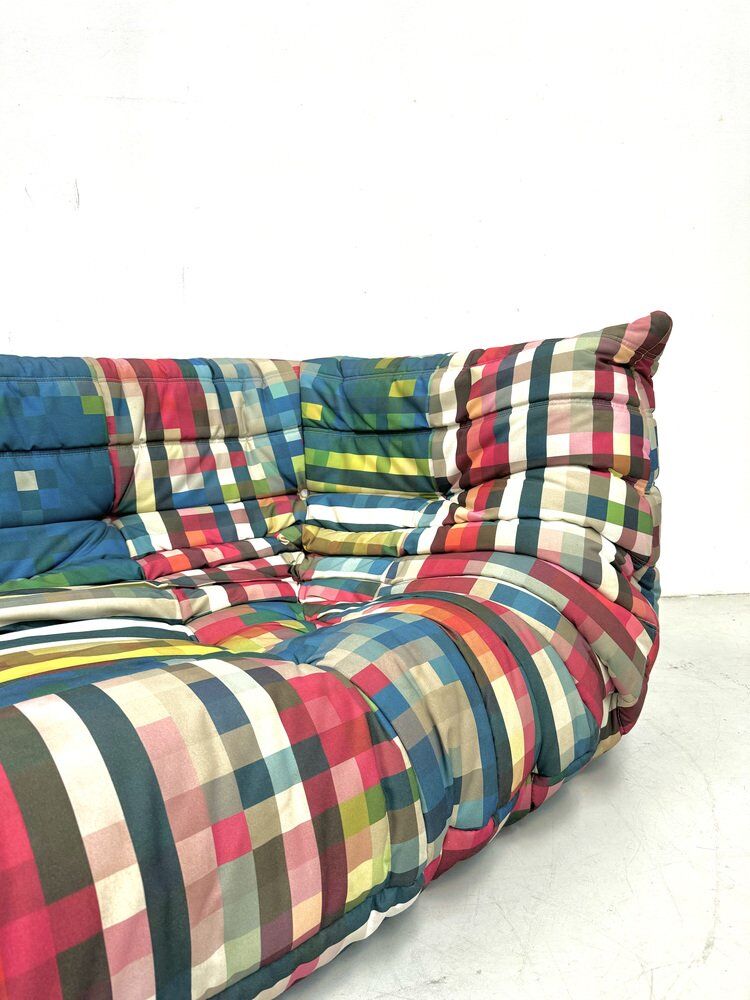 Limited edition Togo Shanghai 3-seater sofa with armrests by Cristian Zuzunga for Ligne Roset, 2012