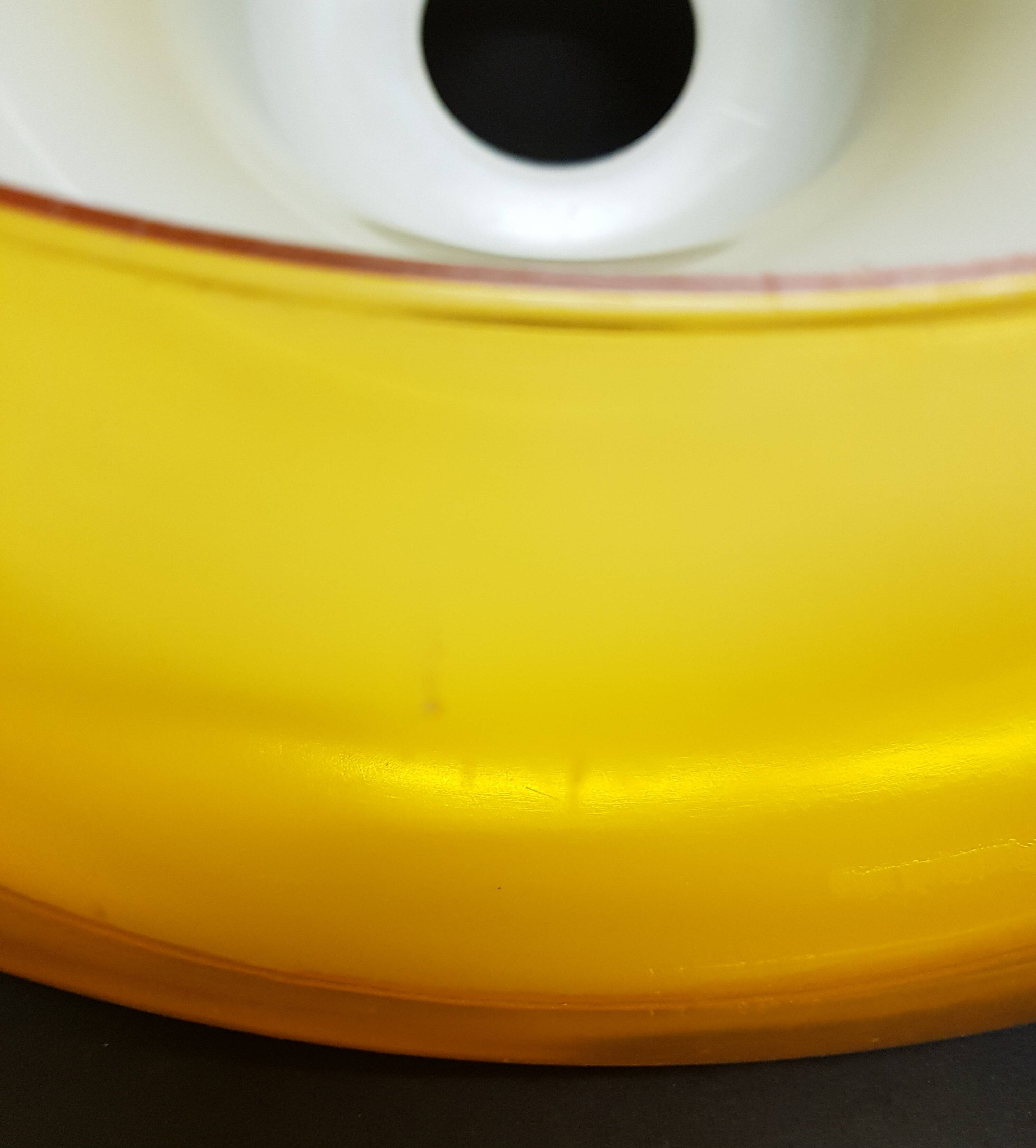 Spaceage plastic lampshade