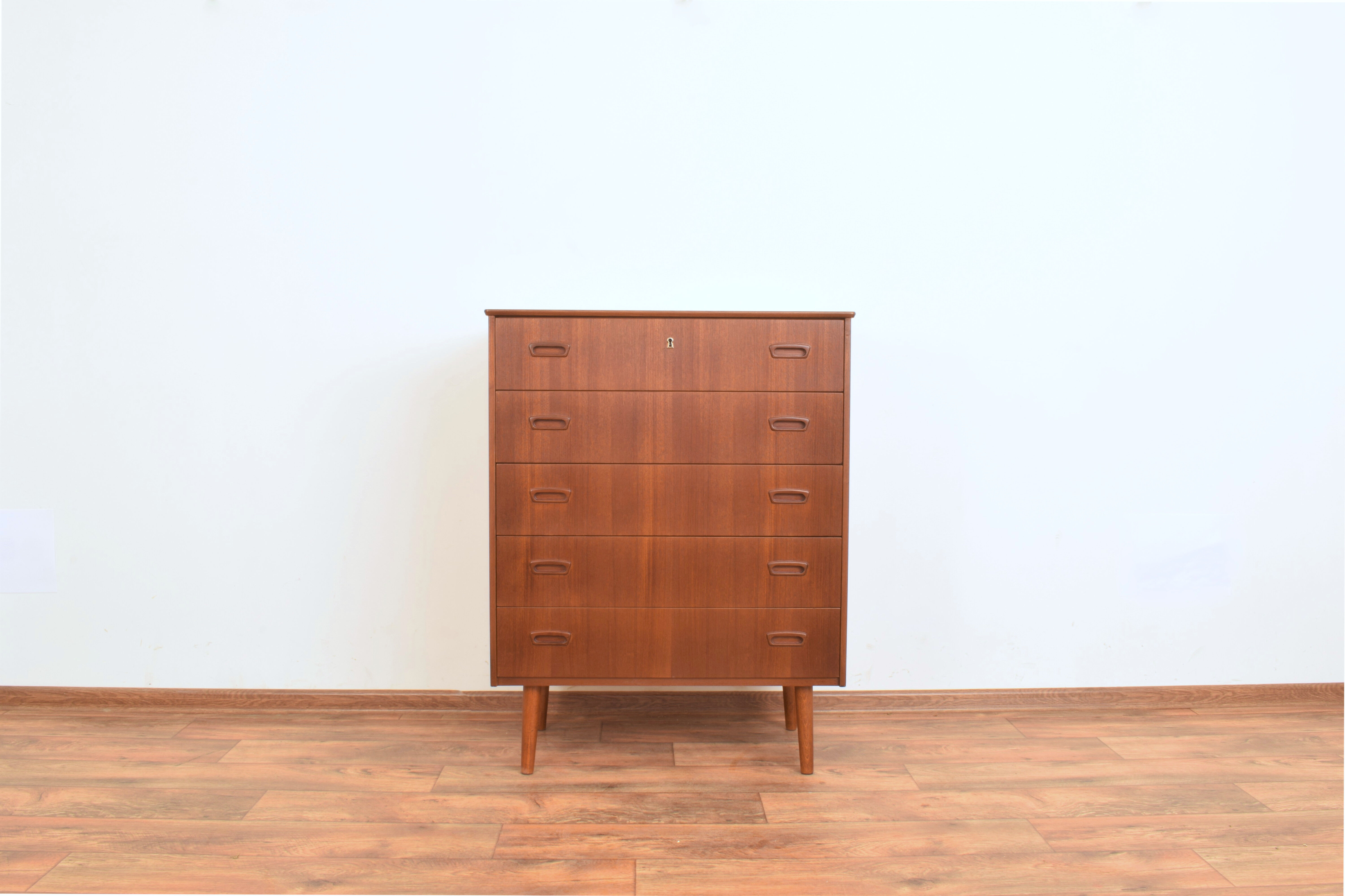 Danish teak chest of drawers