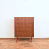 Danish teak chest of drawers