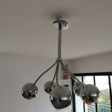 Retro balls chandelier