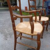 Paire de fauteuils de style Louis XV