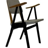 Vintage Palais De Tokyo armchair by Zwager Ermeloo, 1950's design