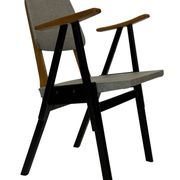 Fauteuil vintage Palais De Tokyo par Zwager Ermeloo, design 1950