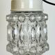 Vintage White Porcelain Pendant Light, 1970s