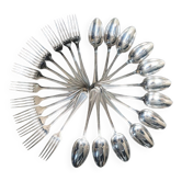 24 couverts christofle modele spatours
