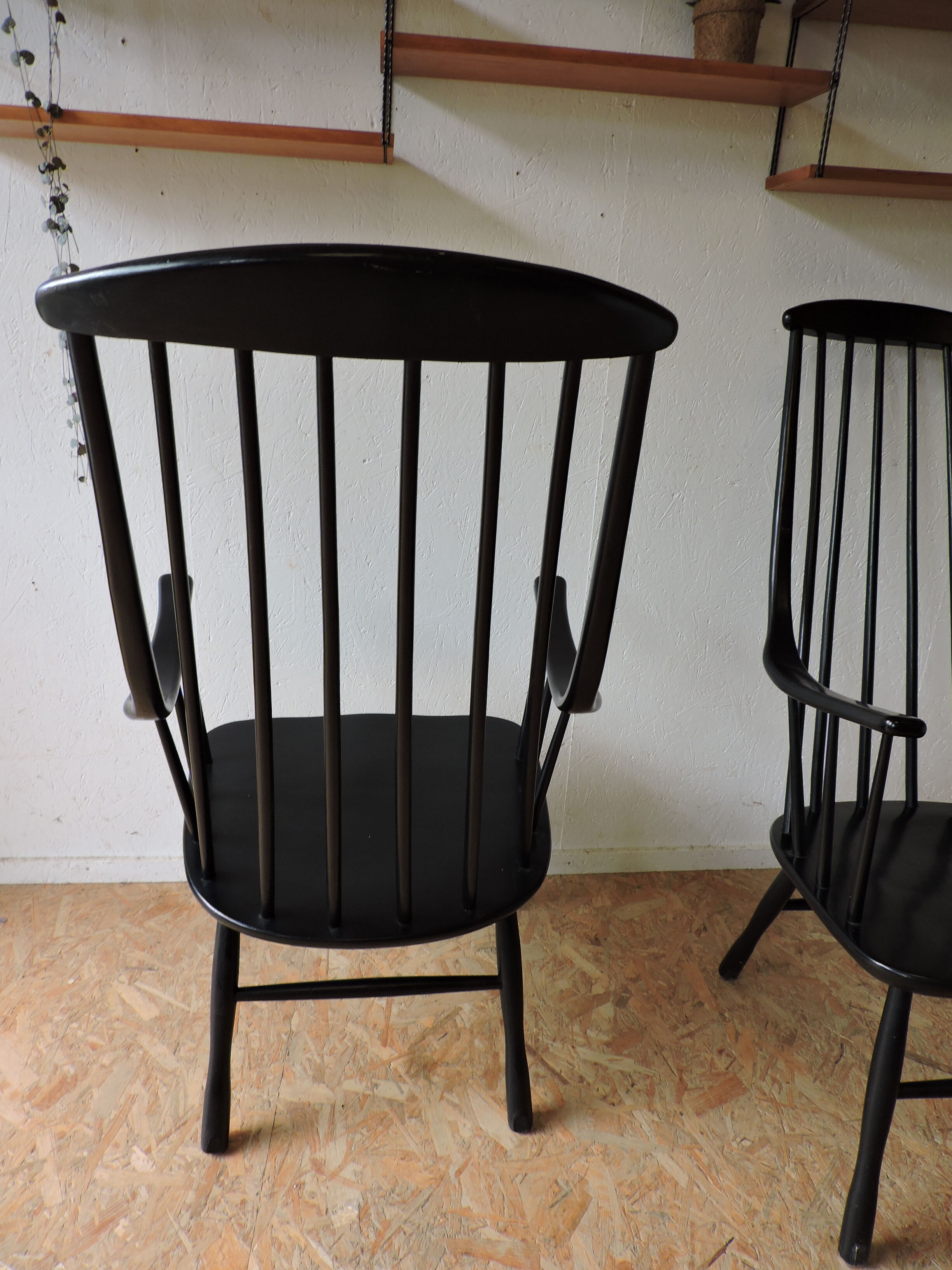 Pair of armchairs "Grandezza" Lena Larsson of the 1960s