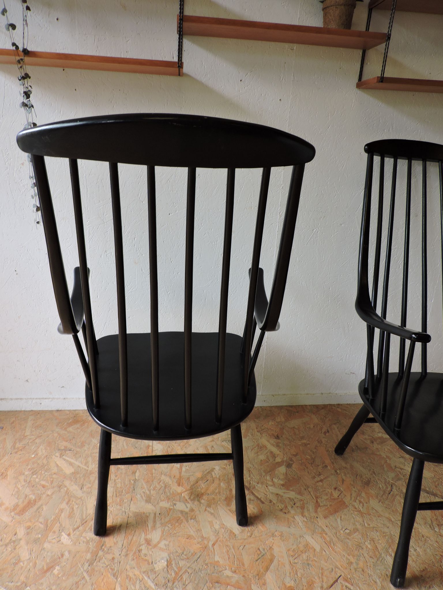 Pair of armchairs "Grandezza" Lena Larsson of the 1960s