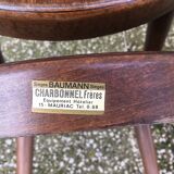 4 Baumann  chairs  "Mondor"
