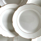 12 Gien vintage dessert plates