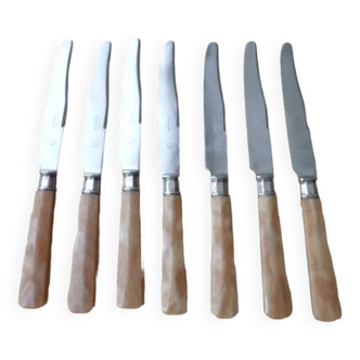 7 CR Monogrammed Cheese Knives