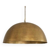 Brass dome suspension lamp, Moroccan pendant lamp