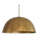 Brass dome suspension lamp, Moroccan pendant lamp