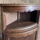 Door corner, Louis XV style cherry, vintage, 60s