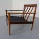 Danish Model 56 Armchair in Rosewood by Grete Jalk for Poul Jeppesen, 1960s