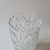 Cut glass vase
