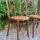 4 bistro chairs from the 30s art nouveau