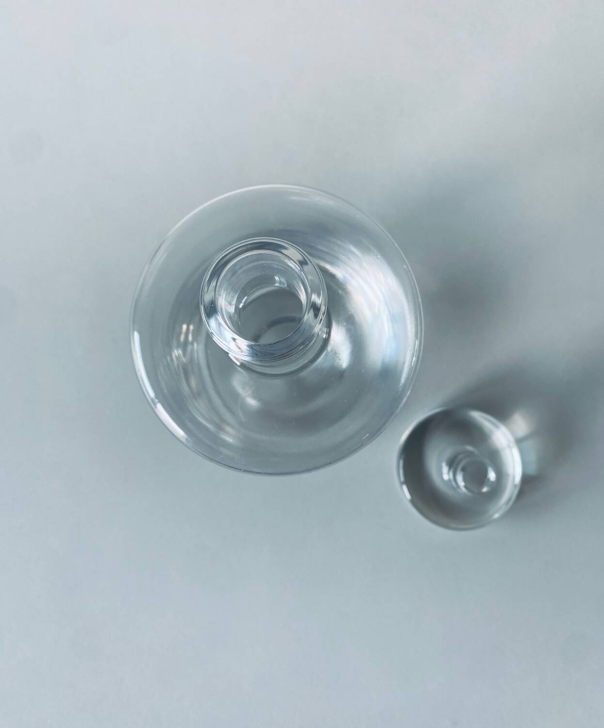 Classic glass carafe