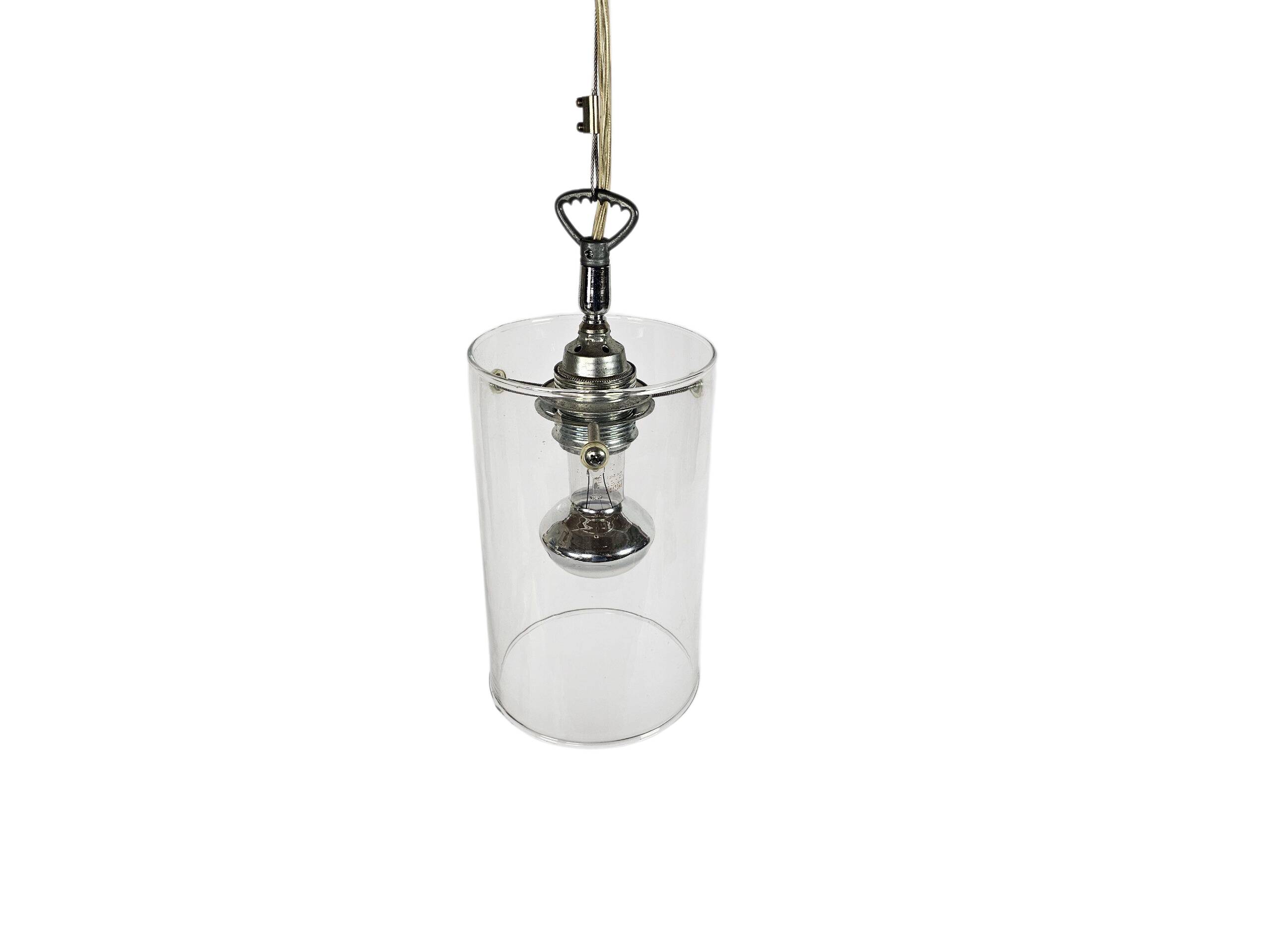 Dutch design - Pola International Amsterdam - hanging lamp - glass - metal