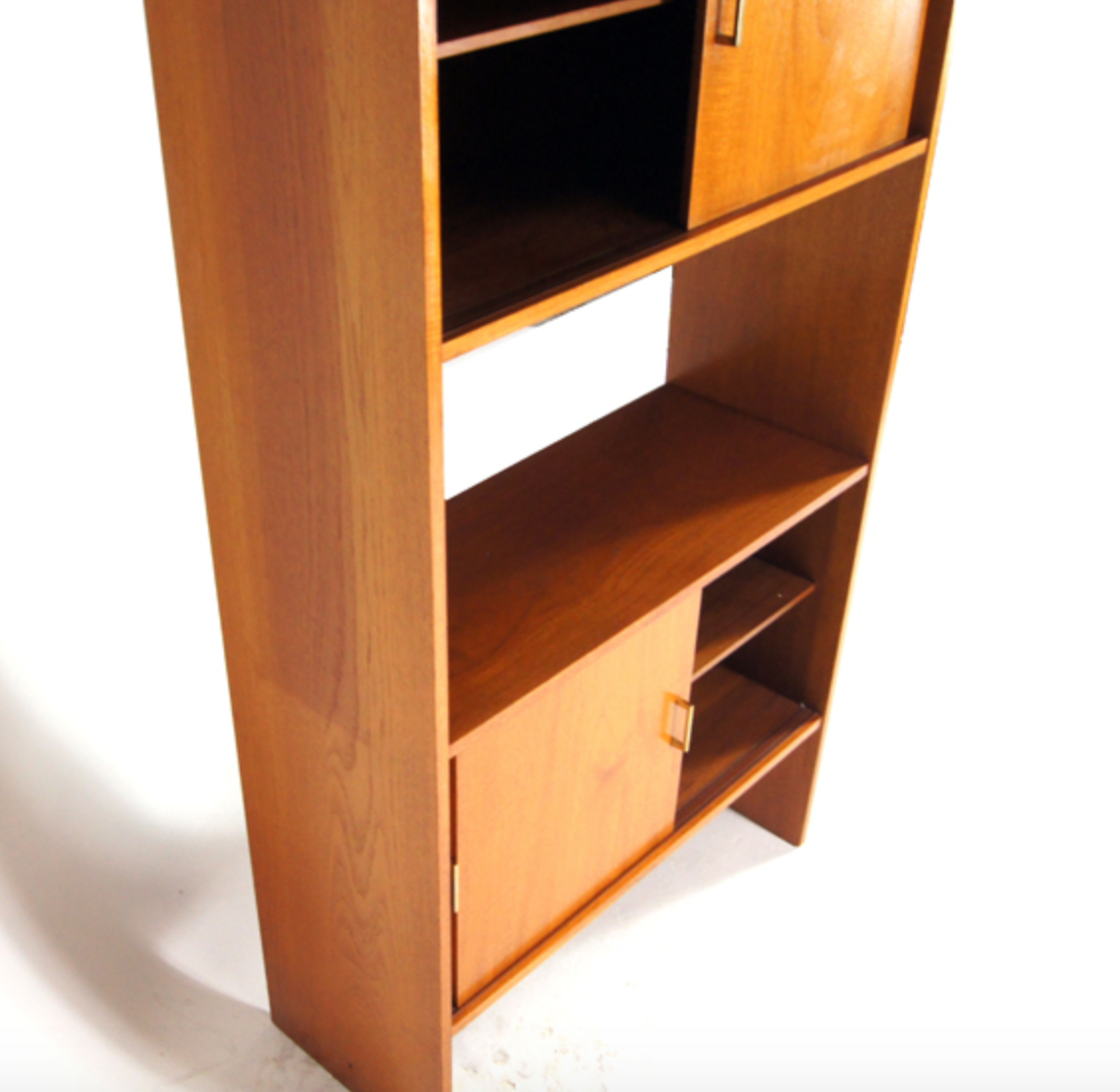 Library book shelf room divider 60 s 70 s