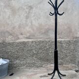 Porte manteau perroquet noir vintage