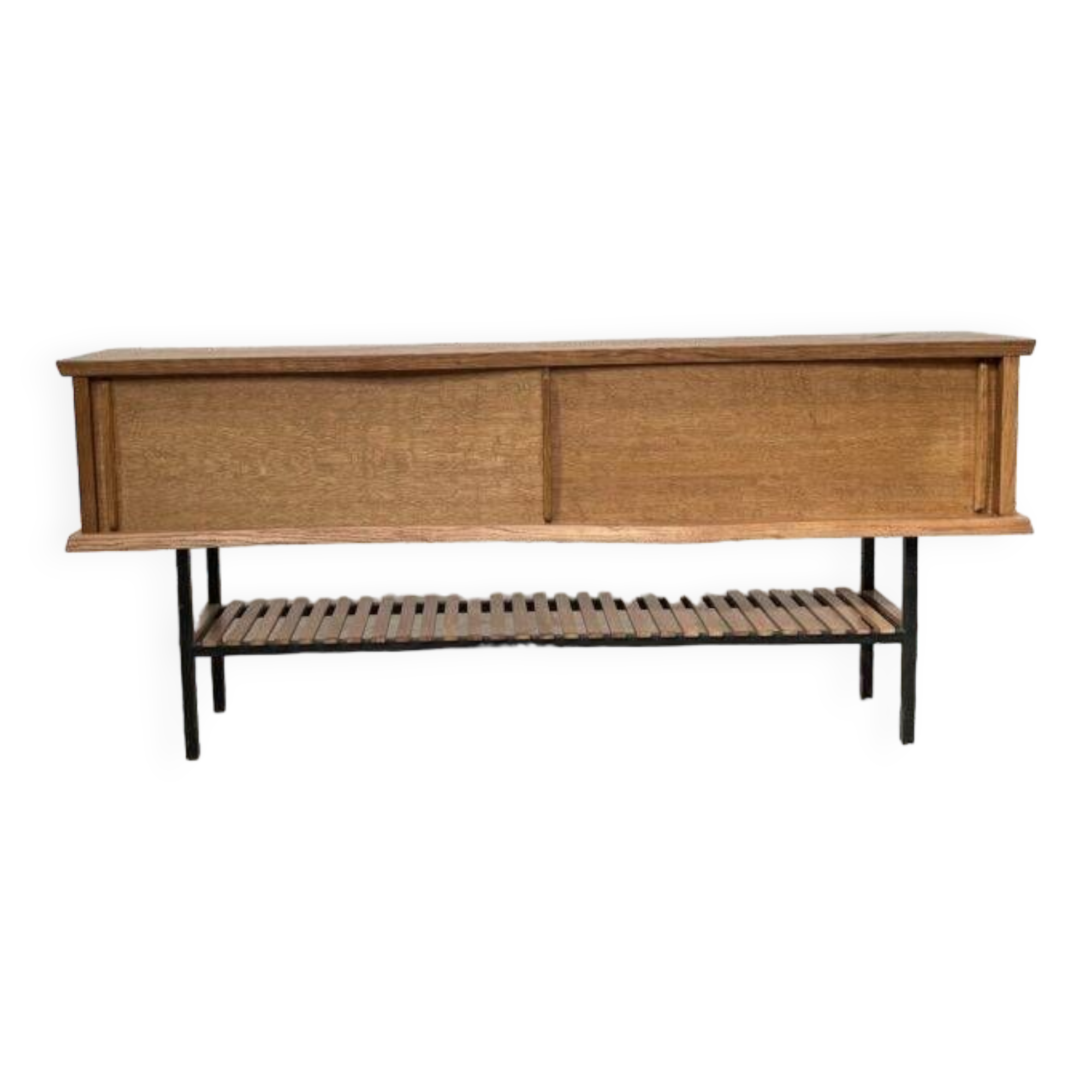 Vintage Scandinavian oak sideboard
