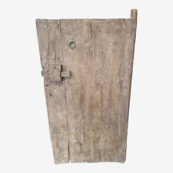 Old door in moroccan wood