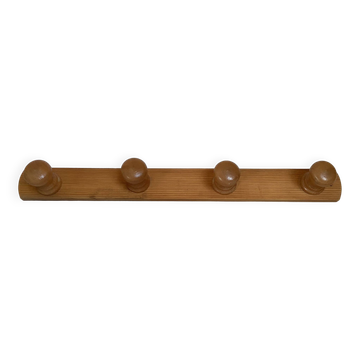 Pine coat rack