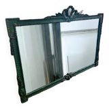 VINTAGE GREEN BAROQUE MIRROR