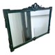 Miroir baroque vert vintage