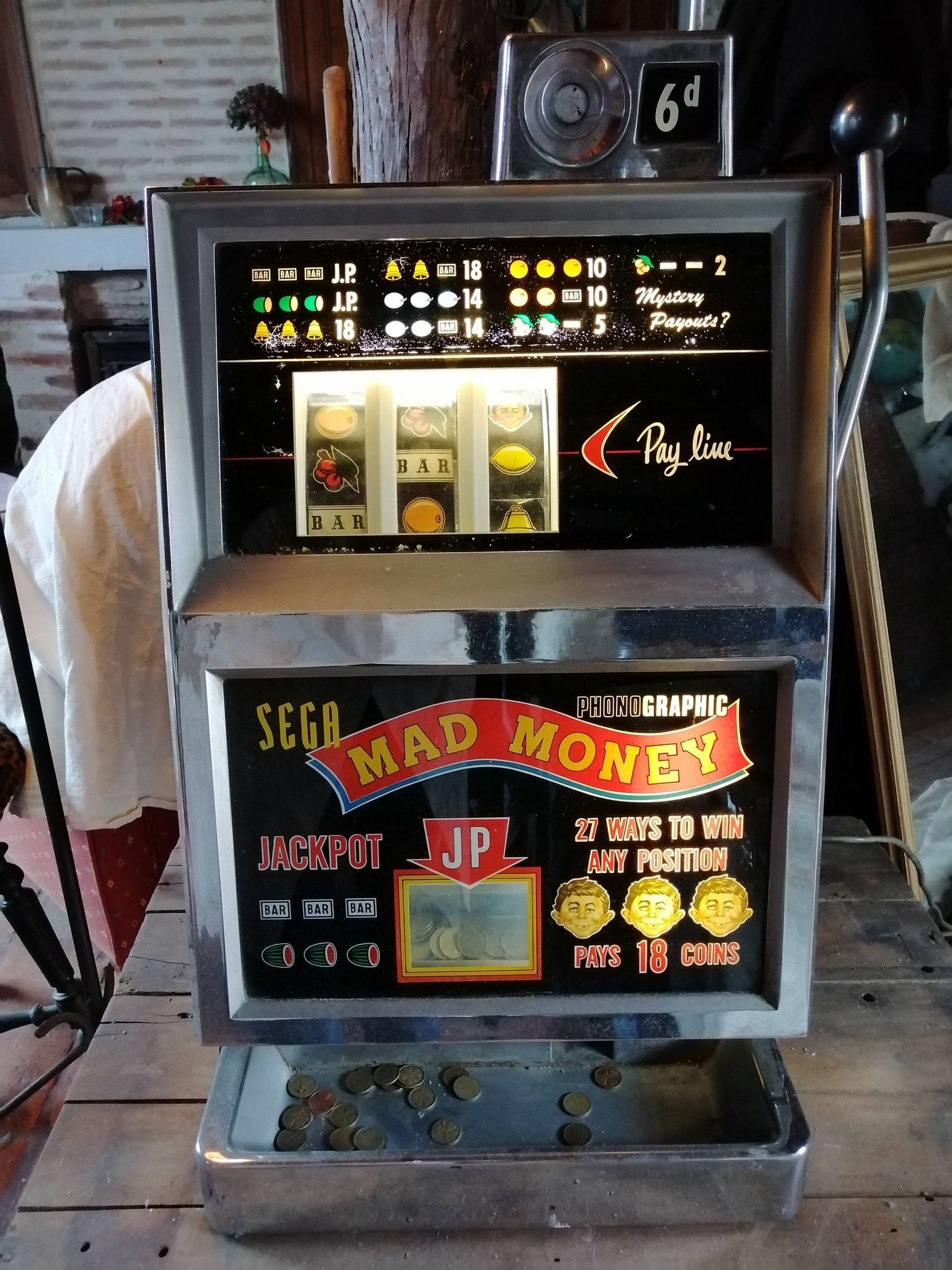 Machine à sous sega