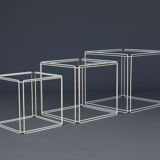 Vintage Isocele Nesting Tables by Max Sauze 1970s