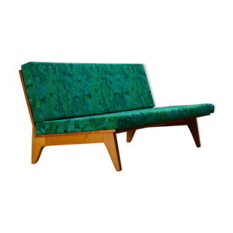 Mid-century swedish teak sofa or daybed by Gustaf Hiort Af Ornäs