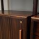 Rosewood modular shelving unit, Italian design, 1960s, production: Italy