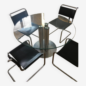 Marco Zanuso tables and chairs