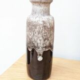 Vase moderniste bi-couleur