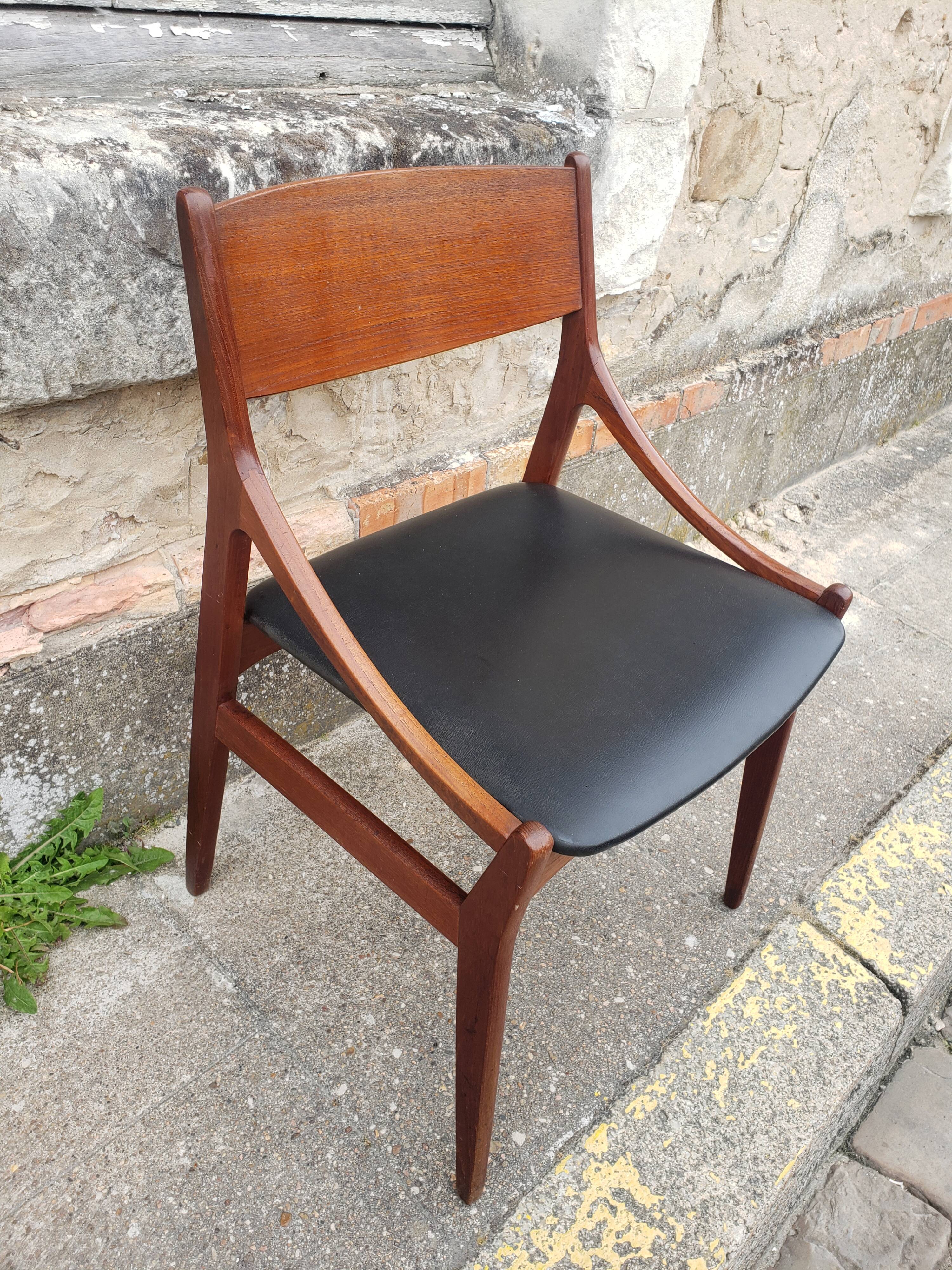 Danish Scandinavian chairs Verstevig Eriksen