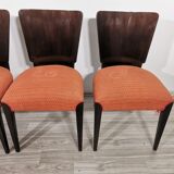 Art Deco Dining Chairs by Jindrich Halabala