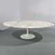 Oval tulip table by Eero Saarinen.