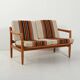 “Briksbo” Pine Loveseat by Harry Moen