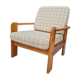 Fauteuil suédois en pin 1970