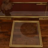 Pierre Vandel's coffee table and built-in sofa