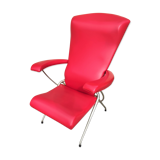 Red skai armchair year 1950