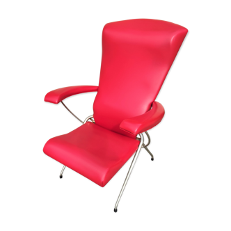 Red skai armchair year 1950