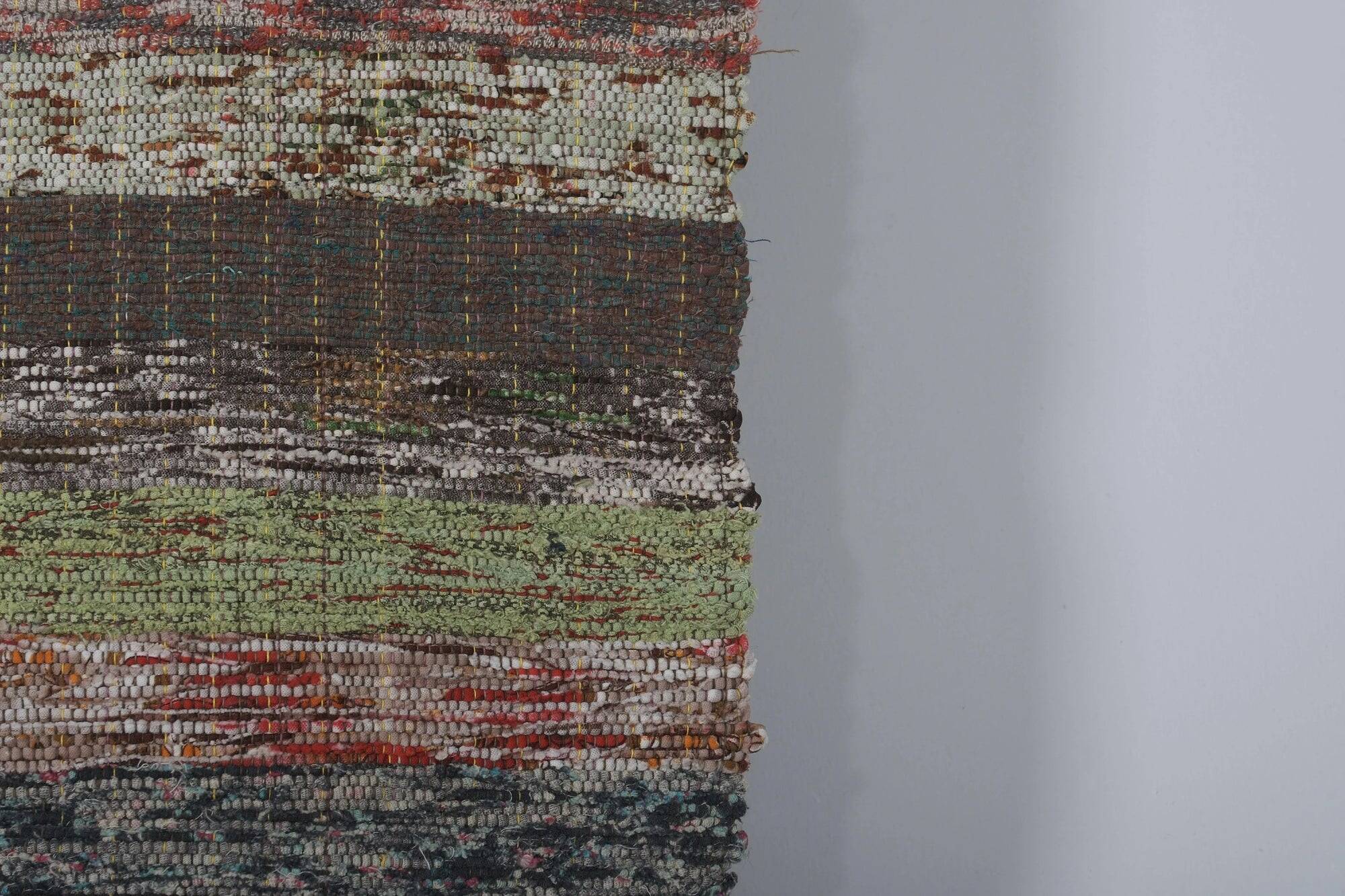 Vintage Turkish hallway rug 69x1 cm