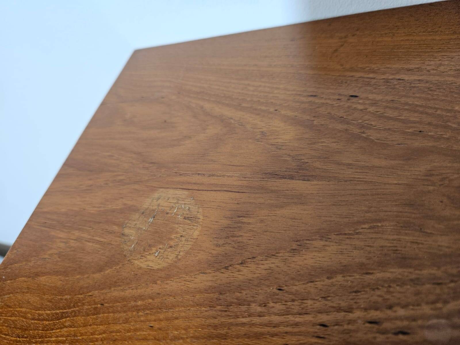 Console table, TEAK shelf, 1960s.