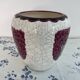 Art Deco vase, Jean Luce for Longwy, crackled glazed earthenware, 1930