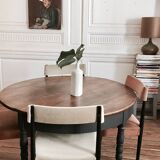 Round table solid wood old