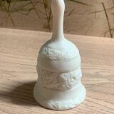 white table bell, ceramic call bell 10cm