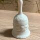 white table bell, ceramic call bell 10cm